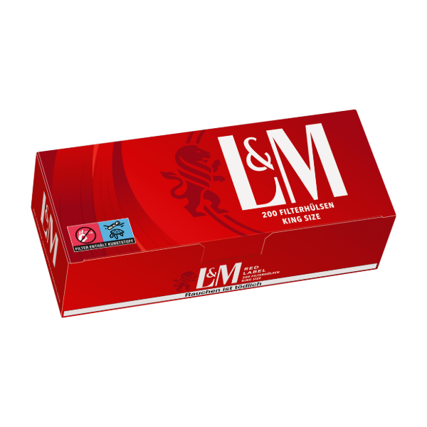 L&M Hülsen Red 5 x 200 Stück L&M Hülsen Red 5 x 200 Stück